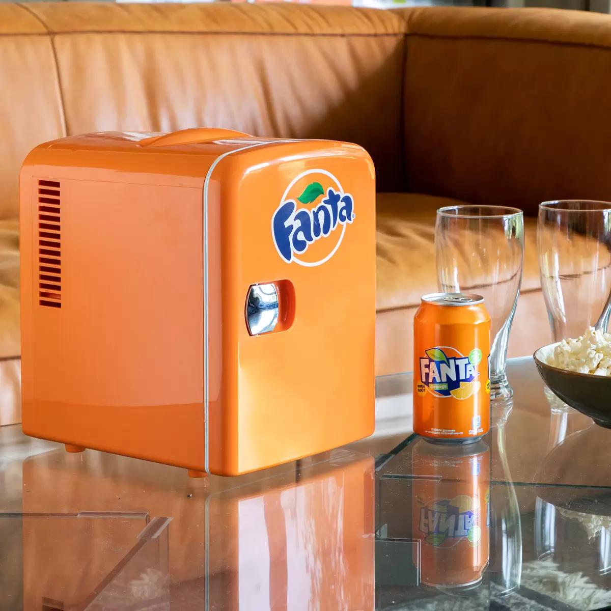 Coca-Cola 4L Mini Fridge – 6-Can Portable Thermoelectric Cooler & Warmer