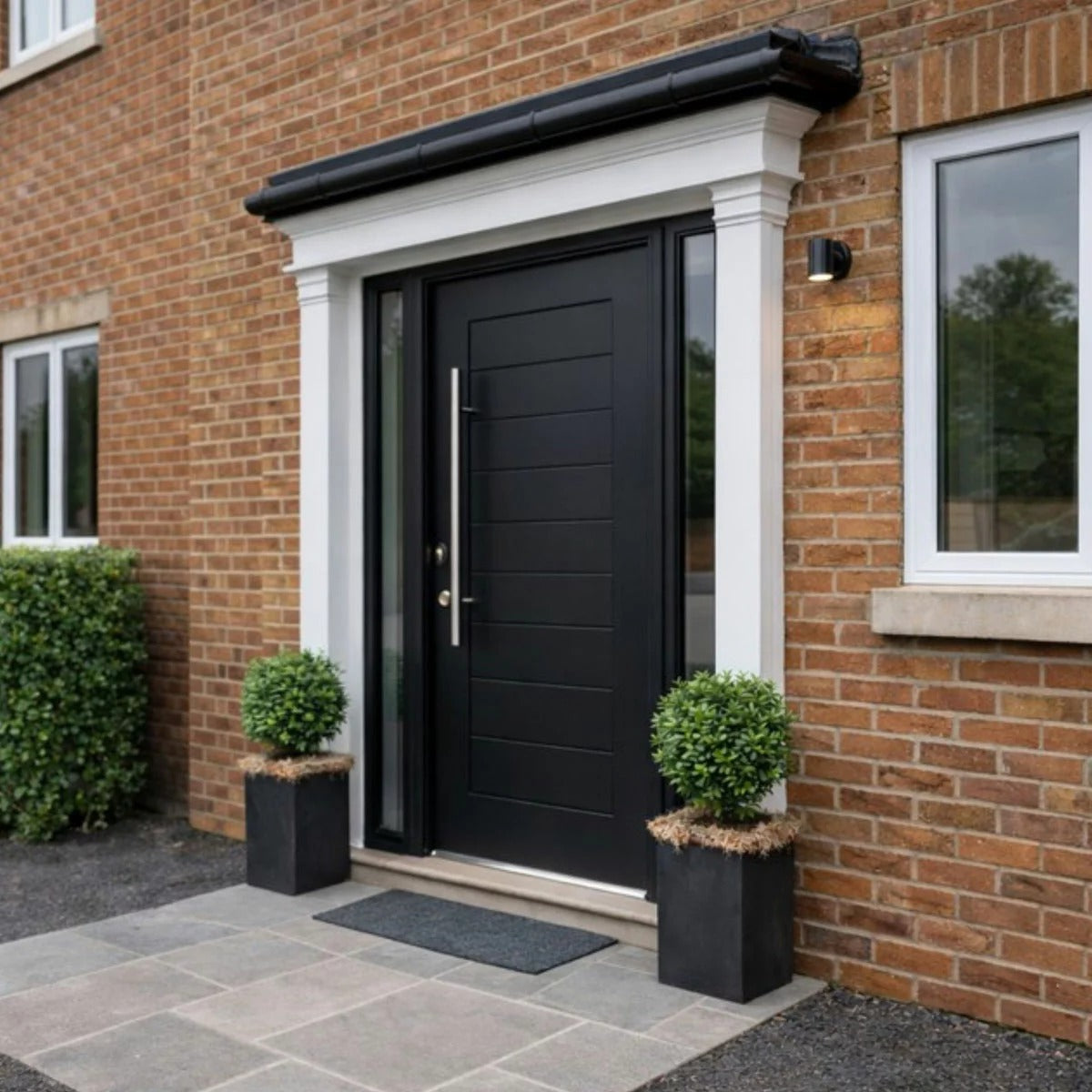 Mendes External Thermal Grey Primed Door – Berkshire | Excellent U-Values | Modern Homes & Renovations