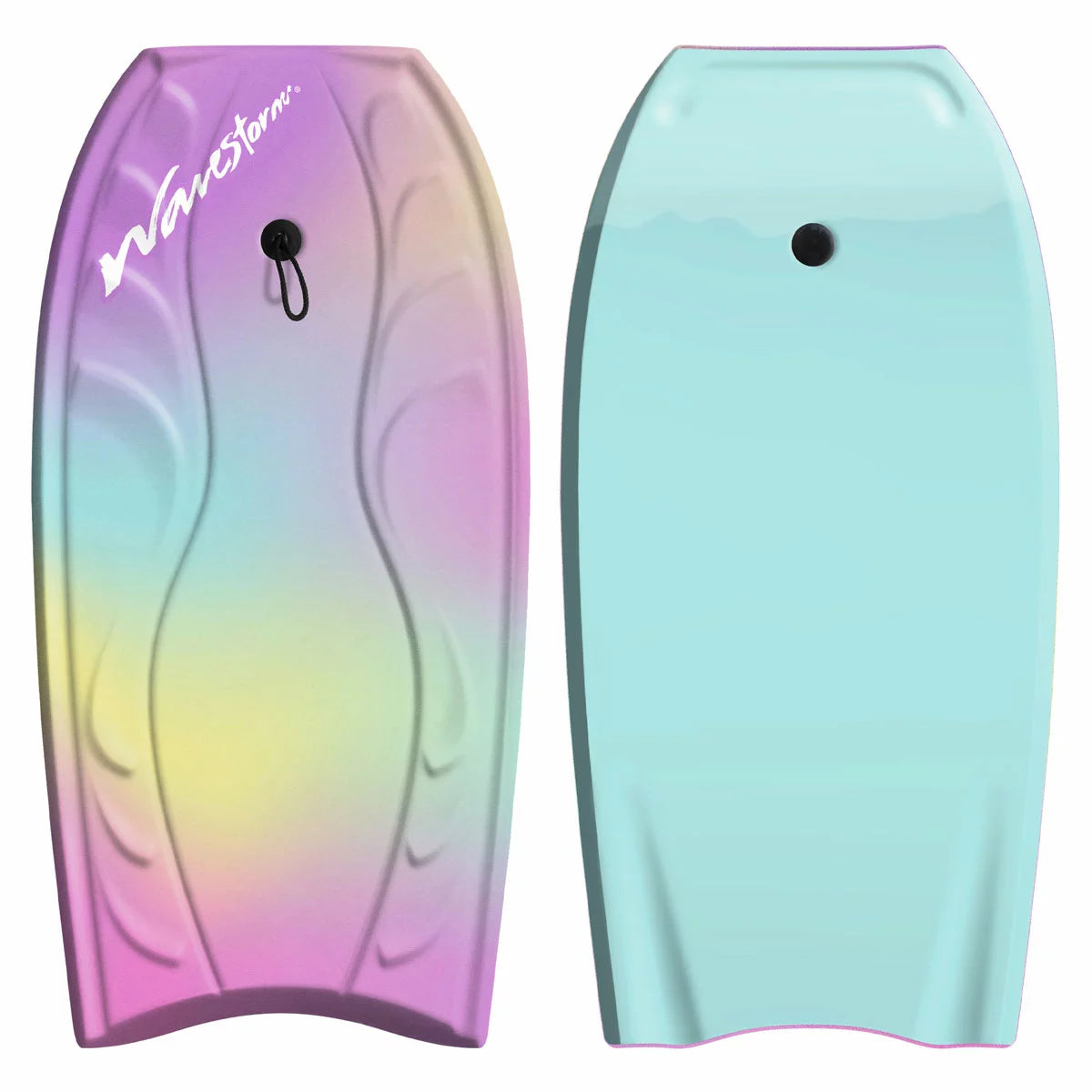 Wavestorm 40" Bodyboard with Coiled Leash in Two Colours | High Stability Wave Riding Performance | Best For Surfing & Beach Adventures