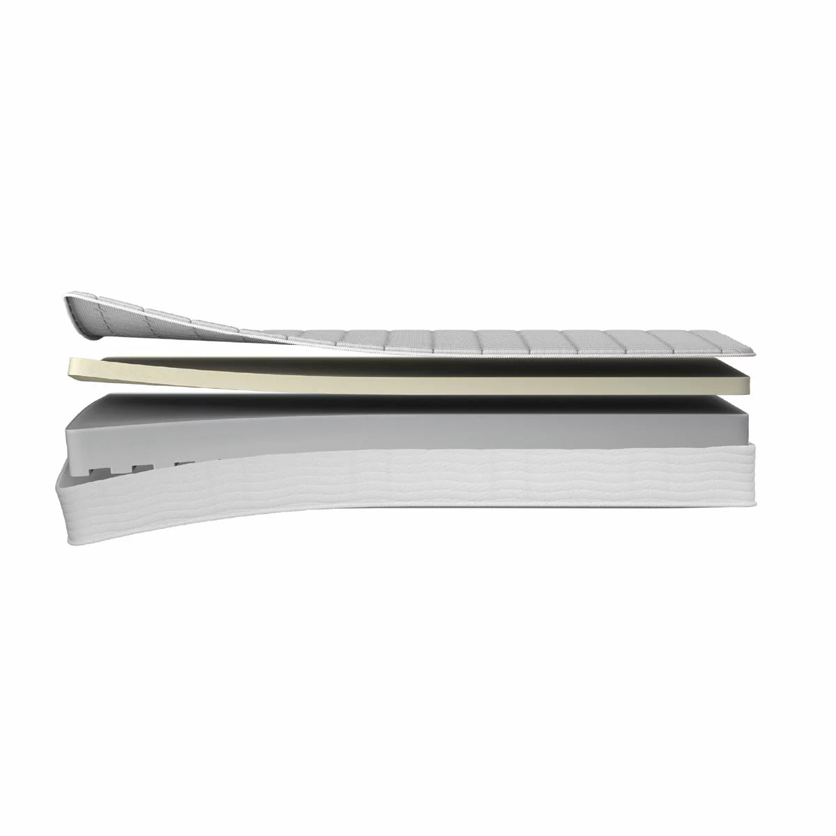 Dormeo Memory Plus rolled memory foam mattress providing pressure relief and body contouring comfort in multiple sizes for restful sleep