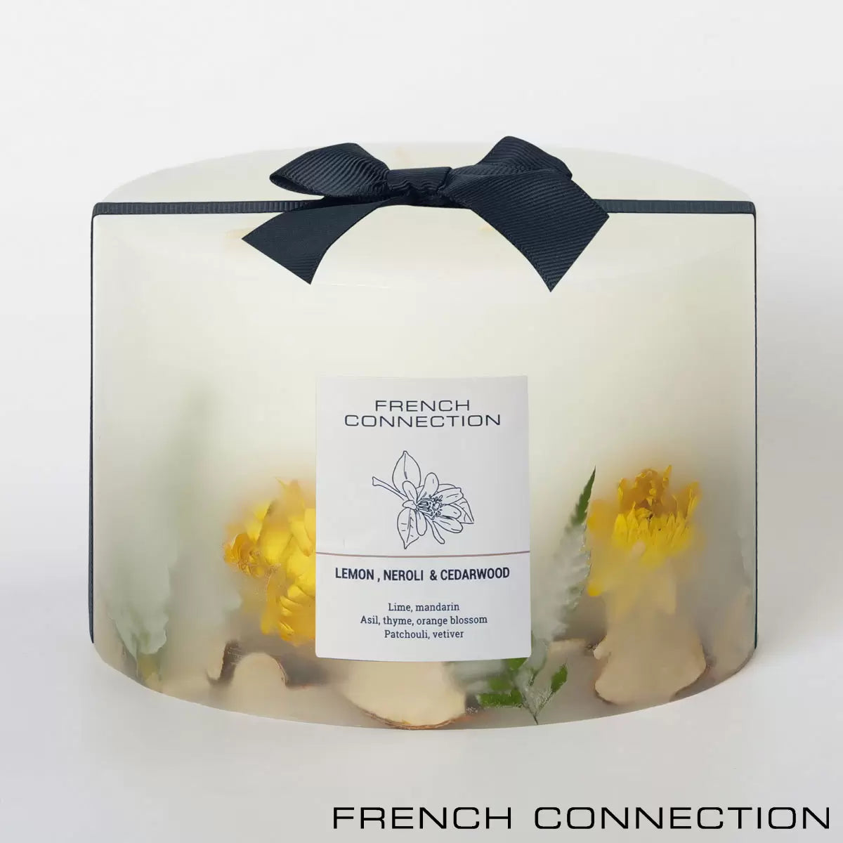 French Connection Botanical 1.5kg scented candle available in two fragrances for home ambience