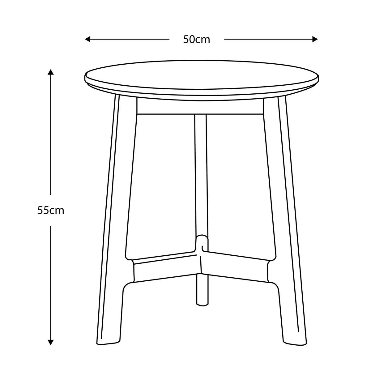 Gallery Barcelona White Marble Top Side Table with elegant modern marble finish for living room décor