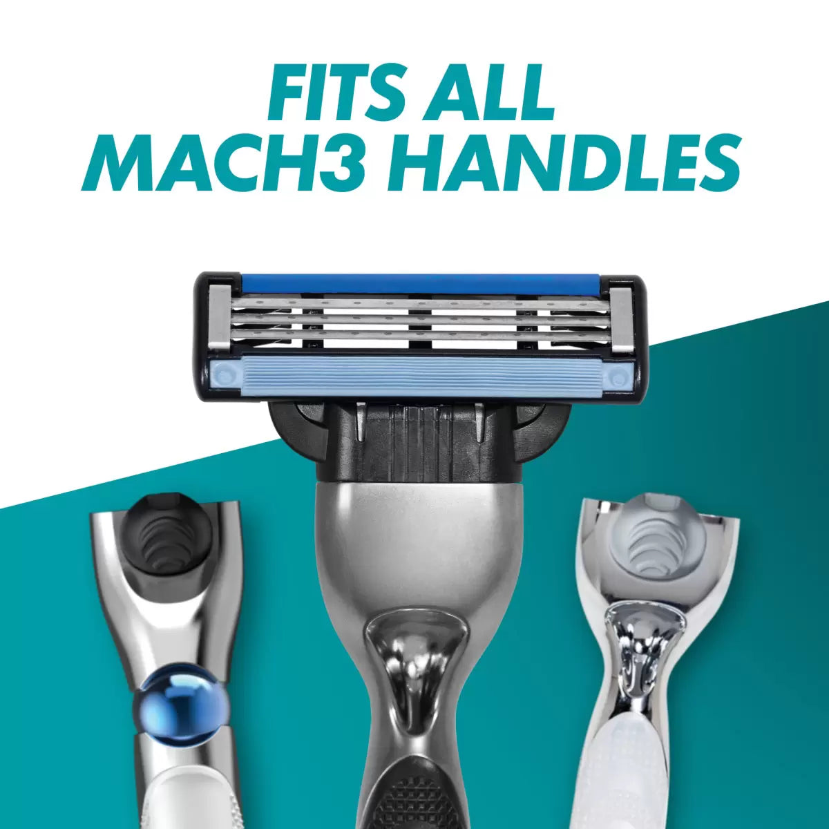 Gillette Mach3 Razor Blades 40 Pack with Melitta Cremio II Black Milk Frother bundle
