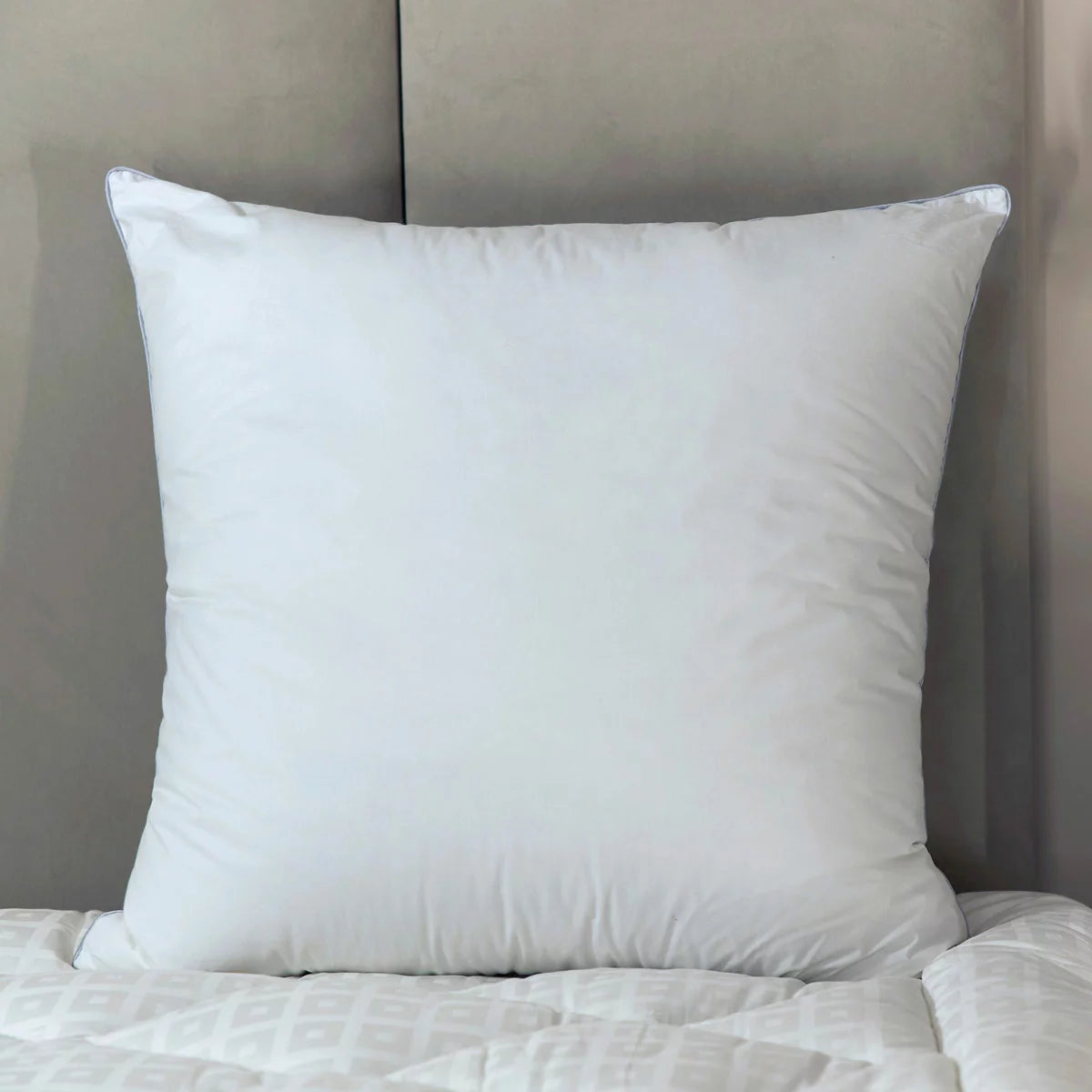 soft microfibre square pillow for luxury bedroom sleeping comfort and support