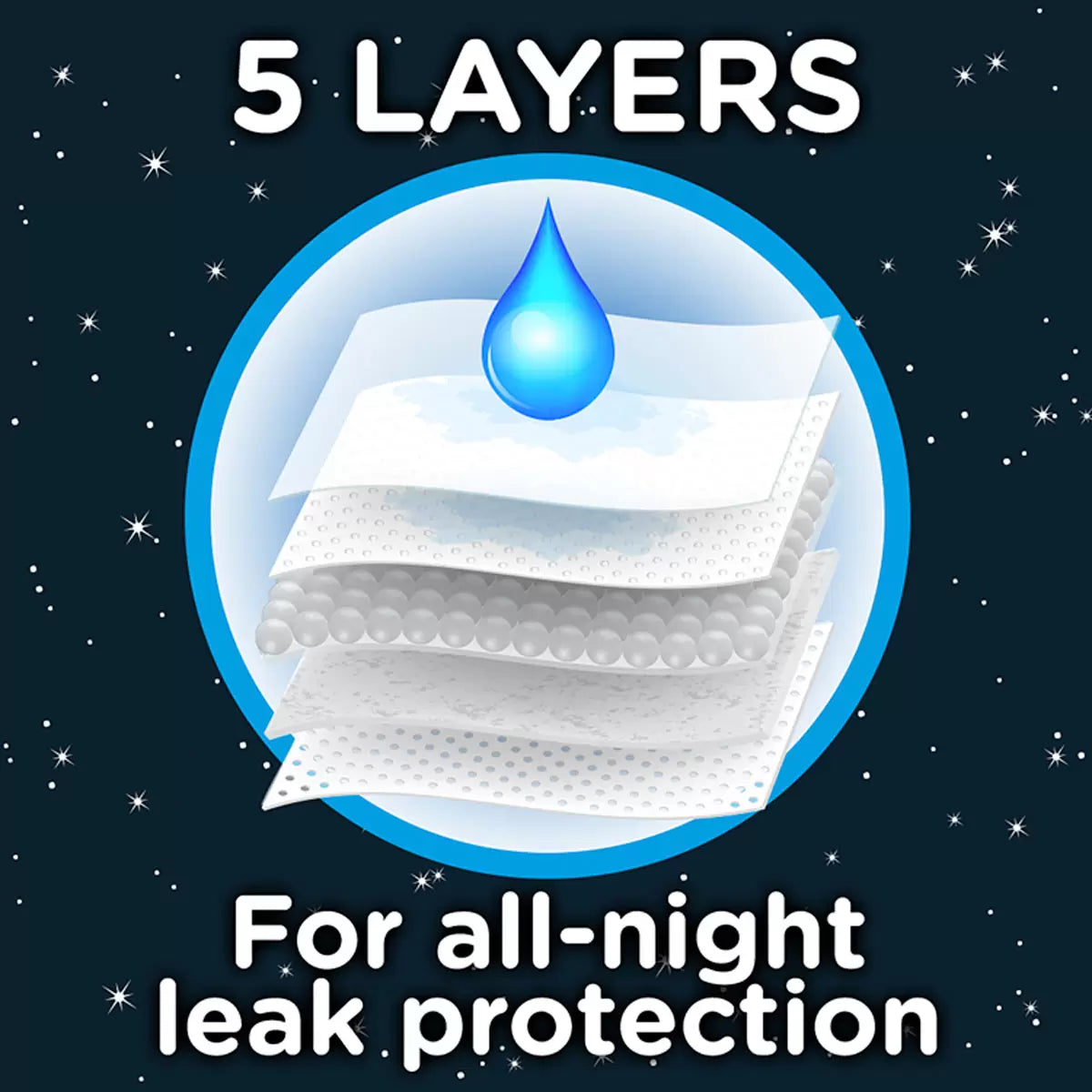 Huggies DryNites Bedwetting Pyjama Nappy Pants for Girls Aged 8-13 Years 30-48kg 26 Pack Overnight Protection