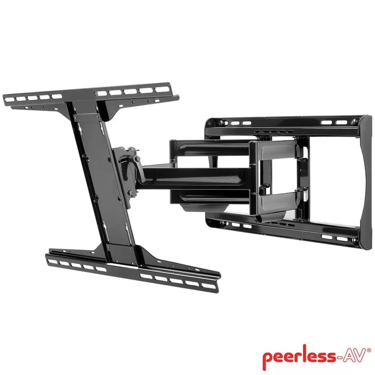 Paramount full motion TV wall mount for 39 to 90 inch TVs with tilt swivel and heavy duty support