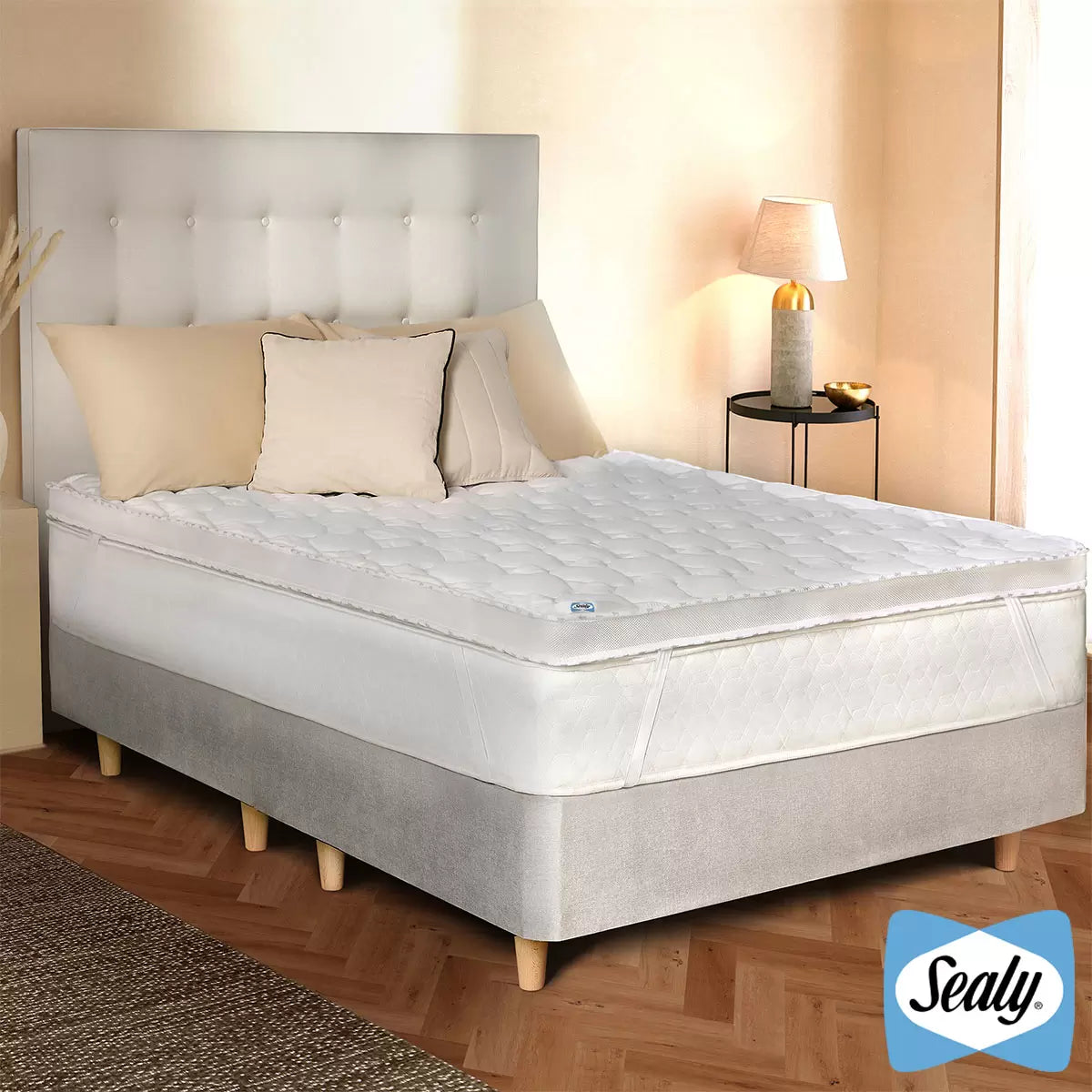 deep fill mattress topper adding softness and support for comfortable sleep