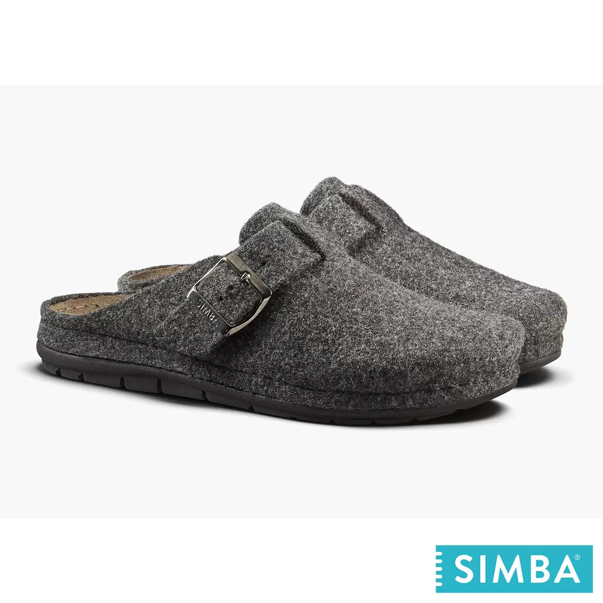 Simba Mens Stormur slippers warm cushioned indoor slip-on footwear