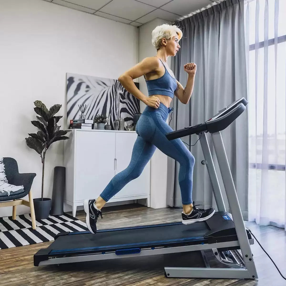 Xterra Fitness TR260 treadmill with digital display, cushioned running deck, and folding design for home cardio workouts