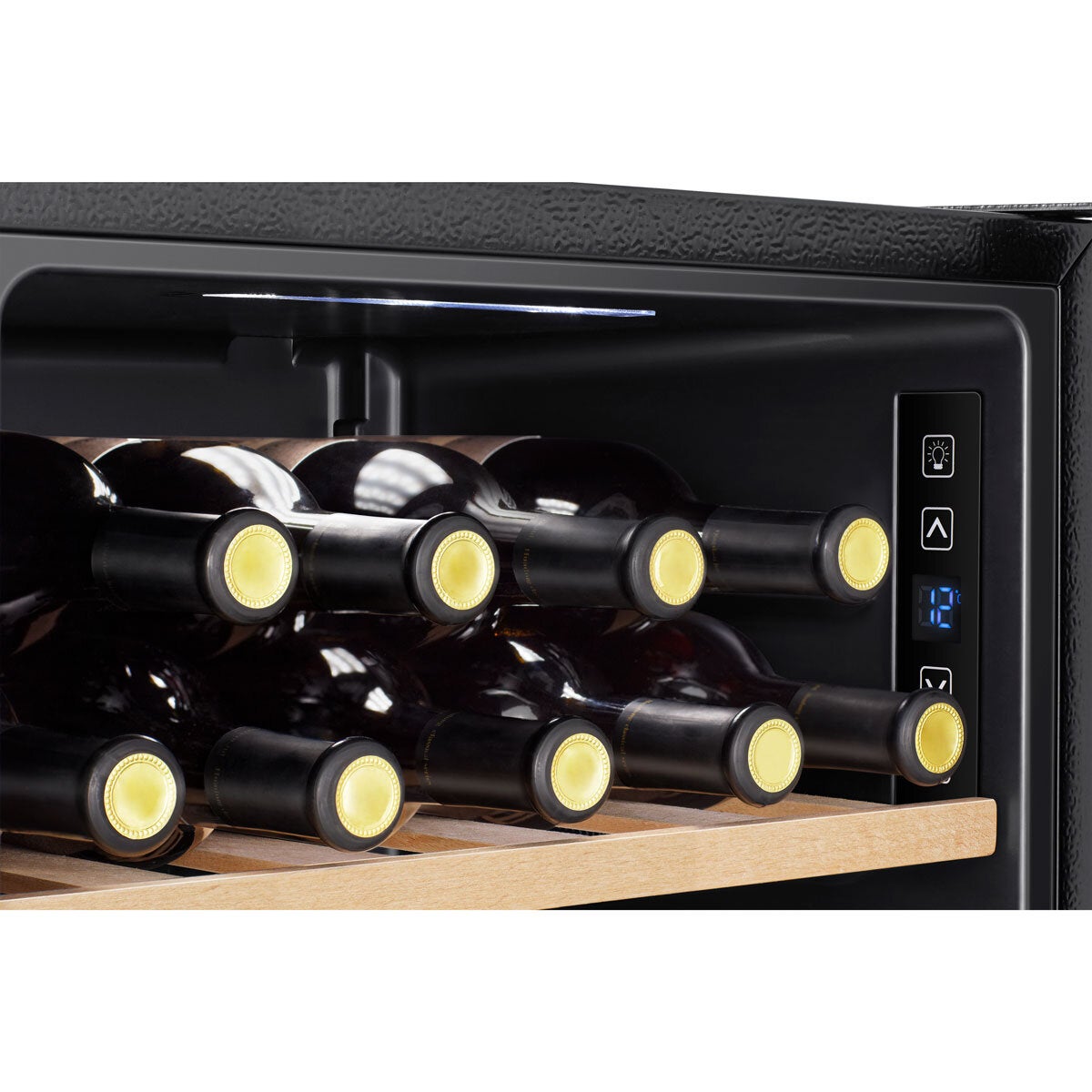 Hisense RW12D4NWG0 30 bottle cooler black, view 5