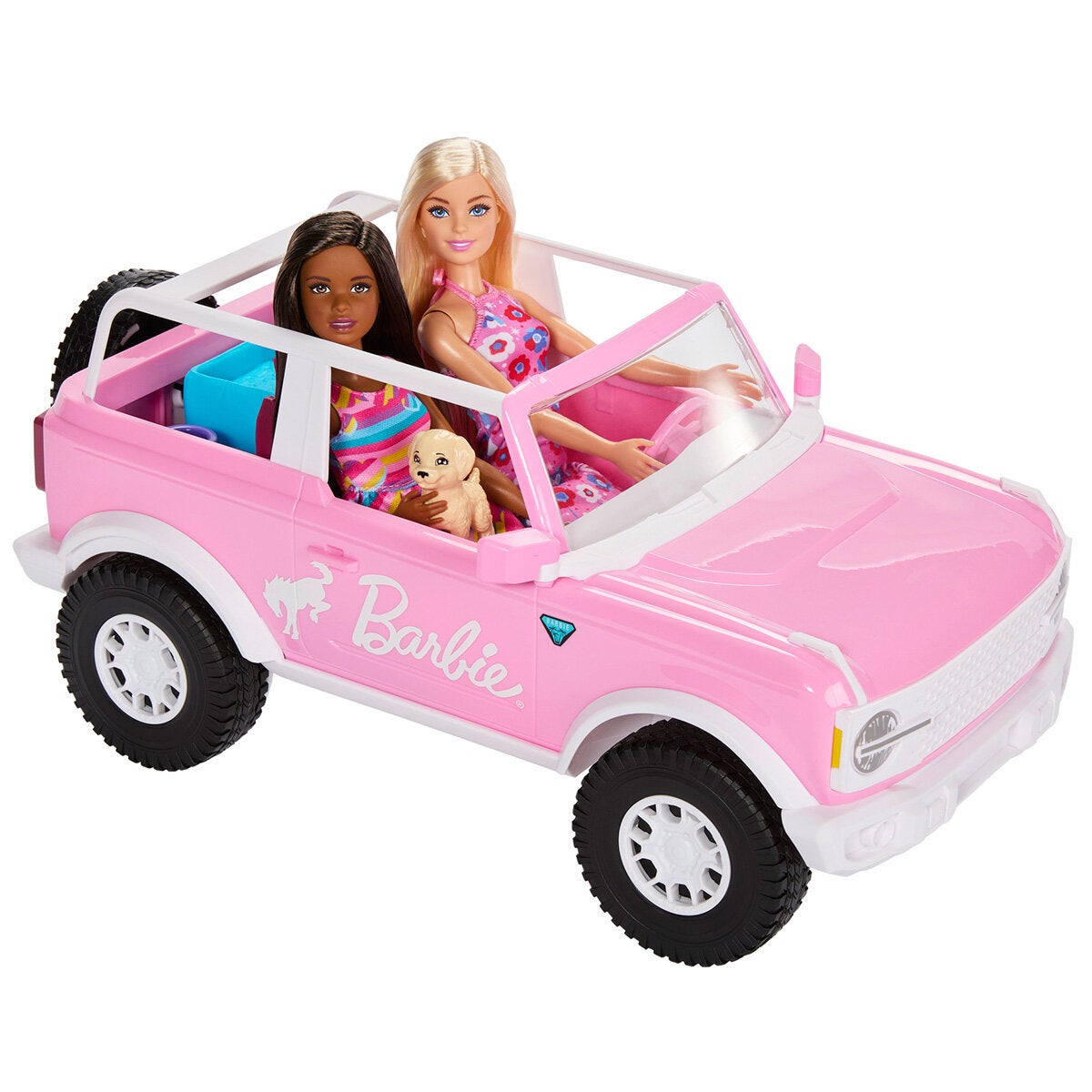Hot Wheels RC Barbie Ford Bronco with dolls, view 5