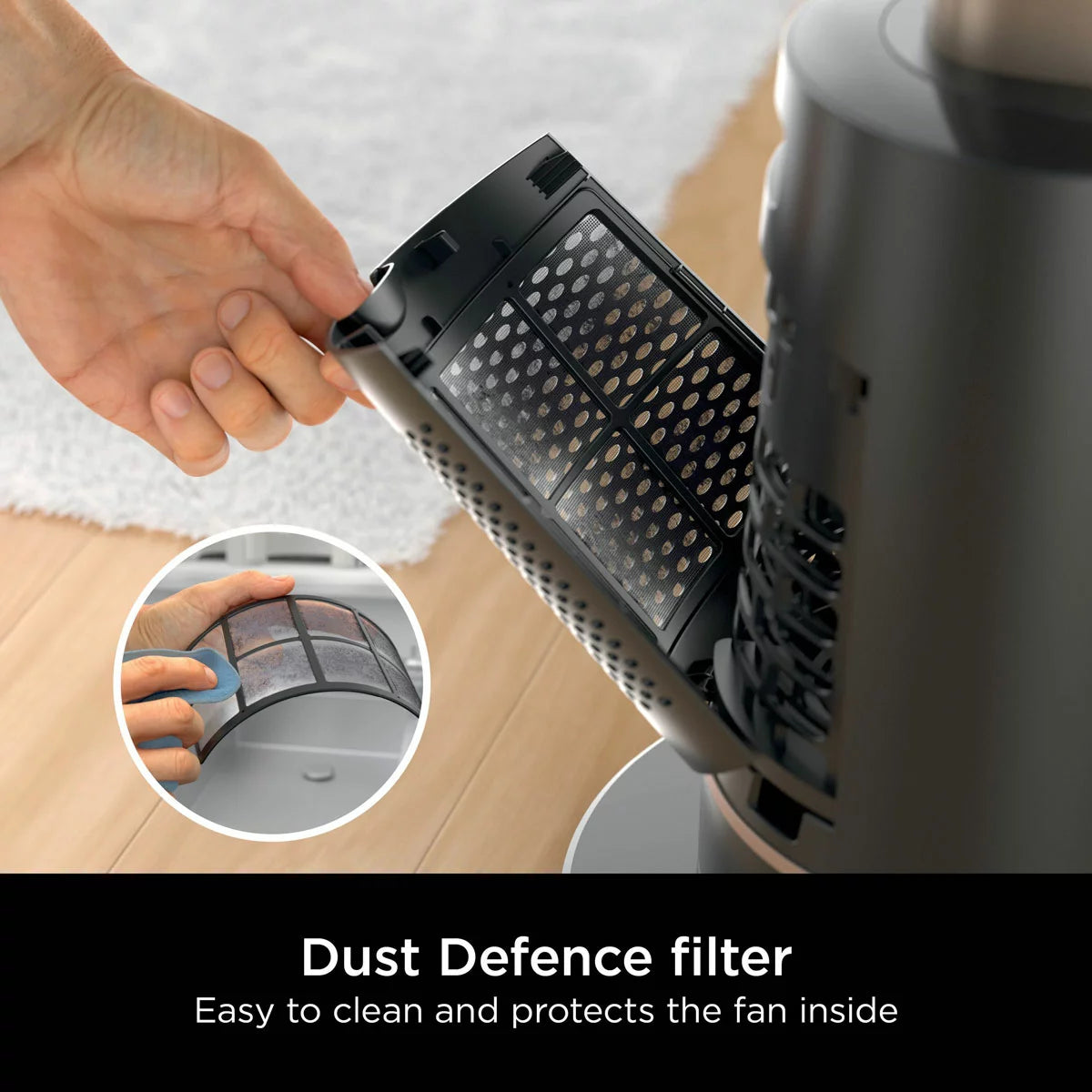 Shark TurboBlade Multi-Directional Cooling Fan | 360° Multi-Directional Airflow | Home & Office Cooling