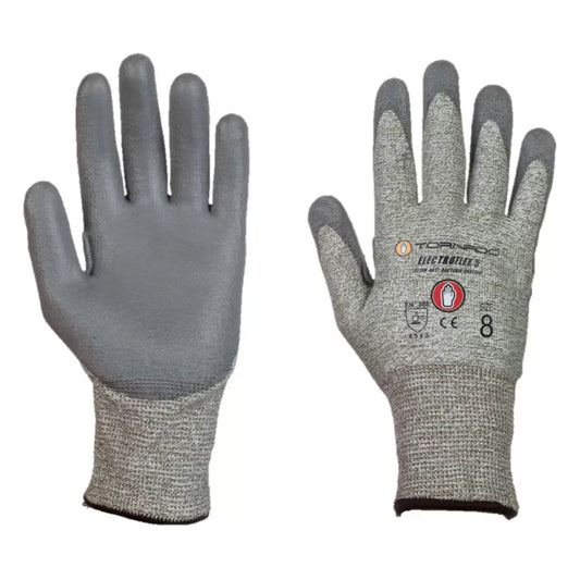 Tornado Electroflex 5 FTR Cut-Resistant Safety Gloves | Advanced Hand Protection | Industrial & Construction Work