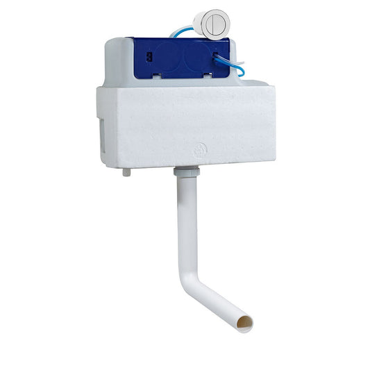 Tavistock Comfort Height concealed cistern 6 litre dual flush