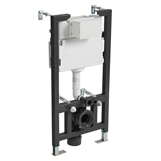 Tavistock 1.0m wall hung toilet frame with 6L cistern