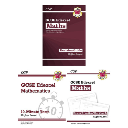 CGP GCSE 3 book pack – Maths Edexcel