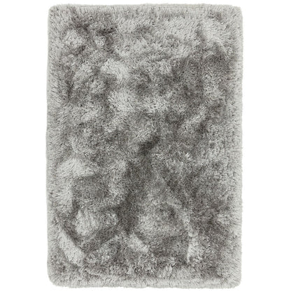Plush Silver shaggy rug – alternate view 2