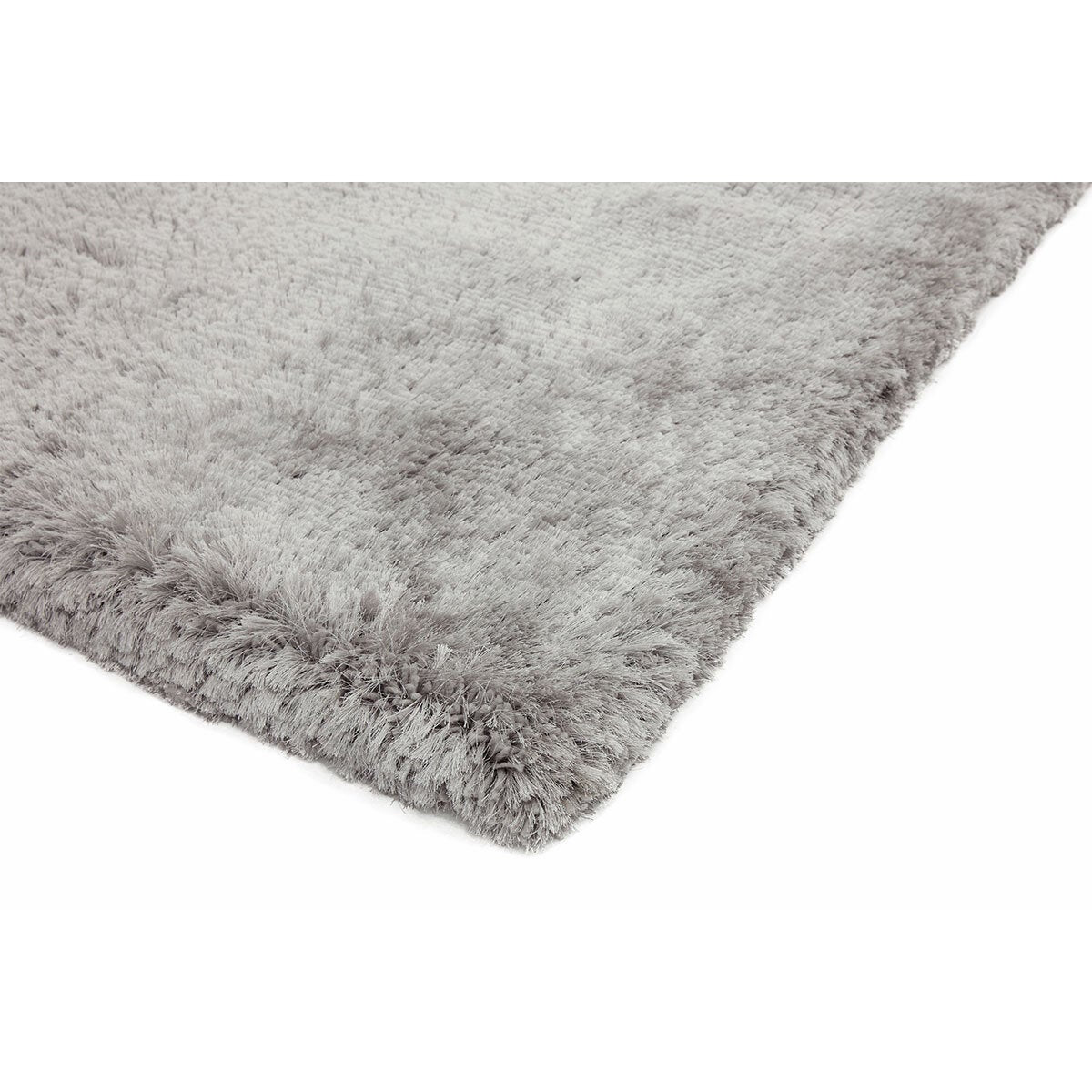 Plush Silver shaggy rug – alternate view 4
