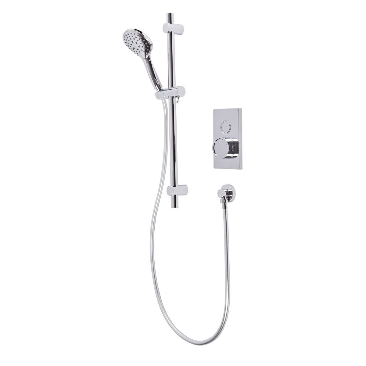 Tavistock Xenon concealed thermostatic shower kit with 1.5m hose