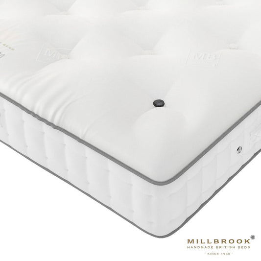 Millbrook Beds Natural 3000 pocket spring mattress, medium firmness, 29 cm deep