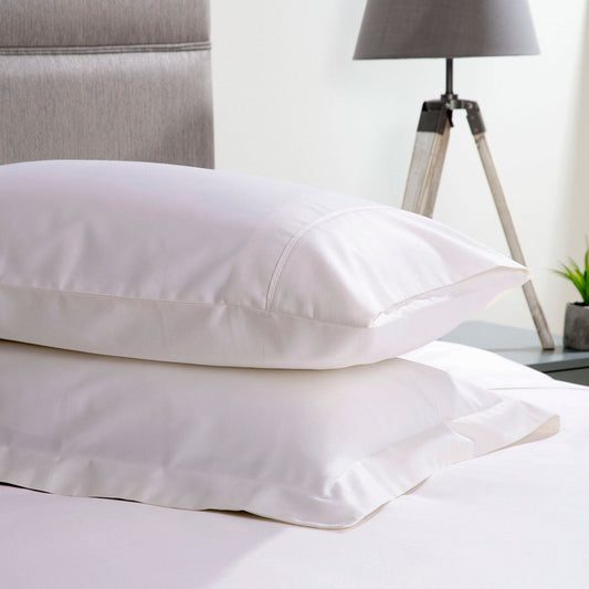 Belledorm 600 Thread Count Cotton Sateen Pillowcase Pair, 50 x 75 cm