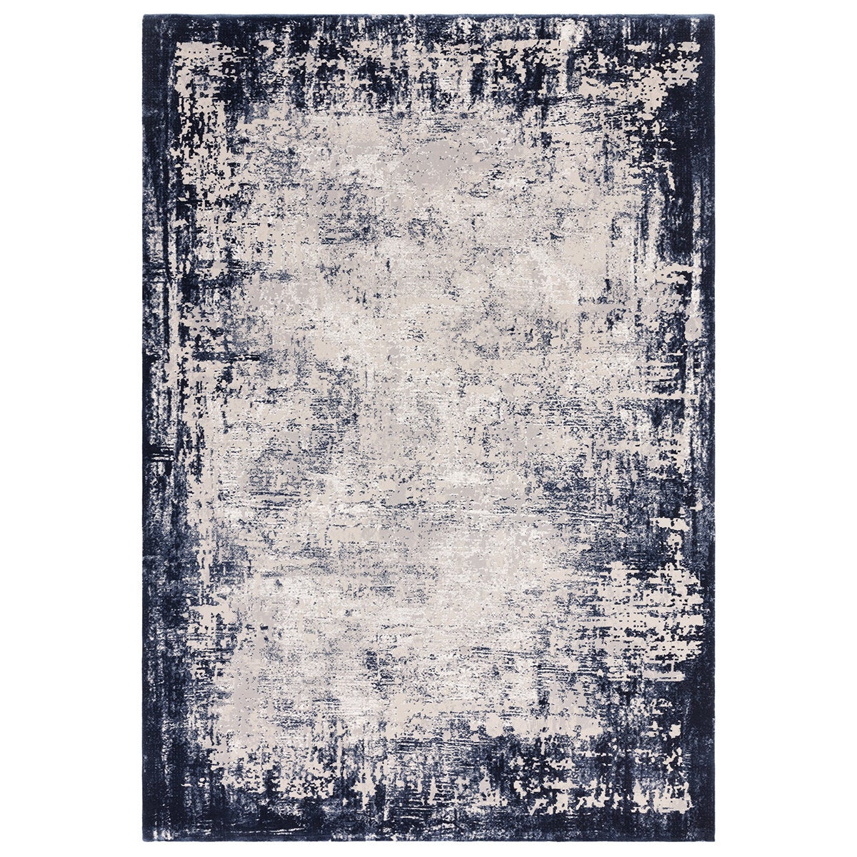 Kuza Border Navy Rug – alternate view 2