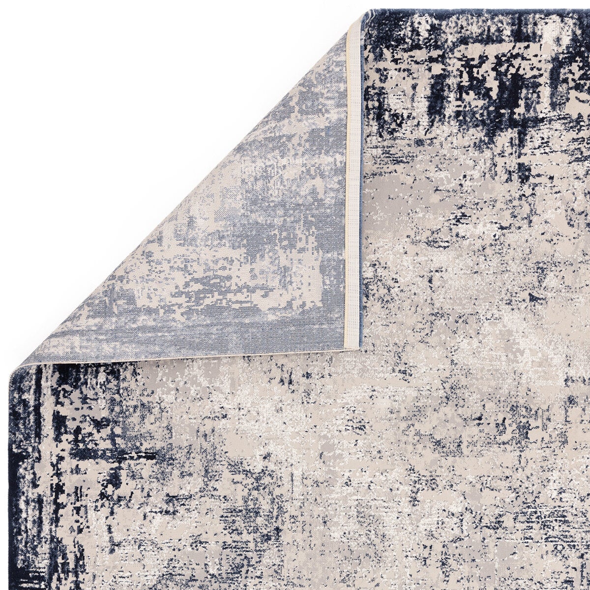 Kuza Border Navy Rug – alternate view 6