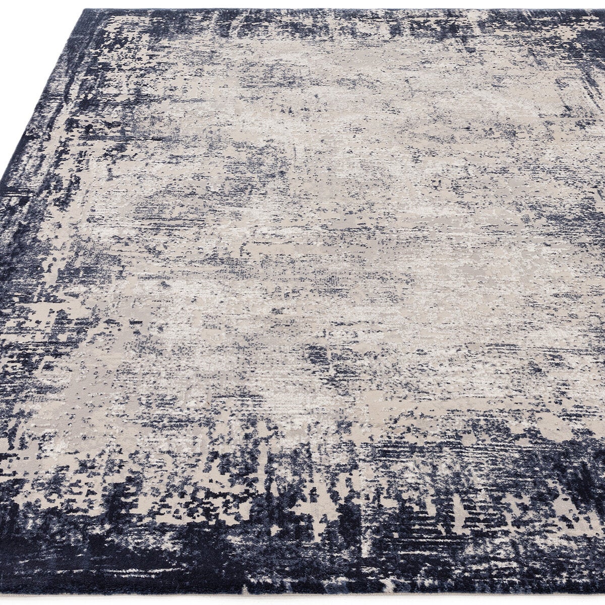 Kuza Border Navy Rug – alternate view 5