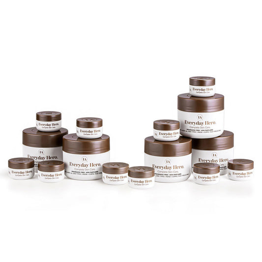 InfiniteAloe Infinite Glow skin care super set 5 x 237 ml and 10 x 15 ml pots