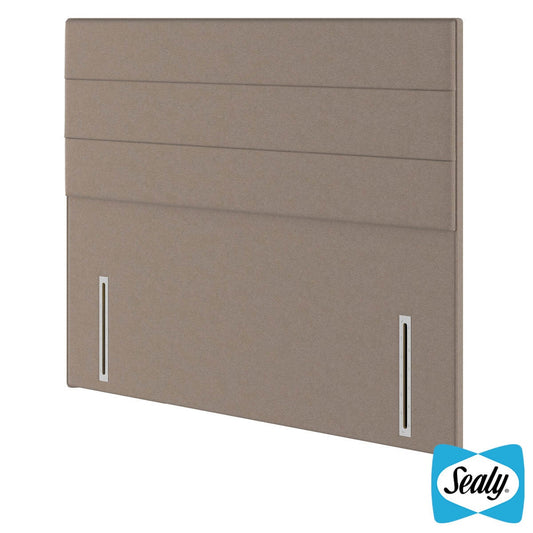 Sealy Monet Latte Fabric Full Height Headboard