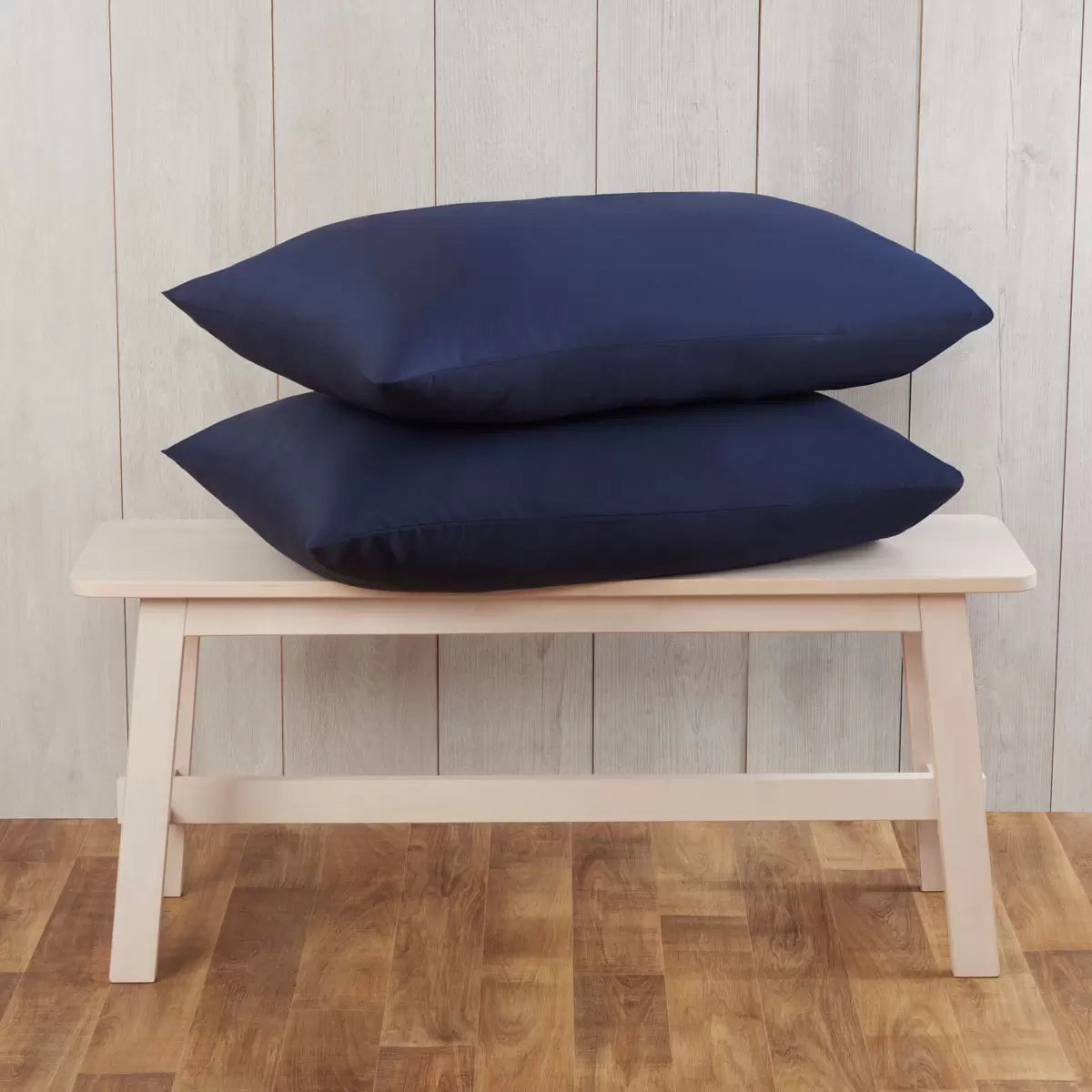 soft cotton percale pillowcase pair for breathable comfortable sleep experience - 1