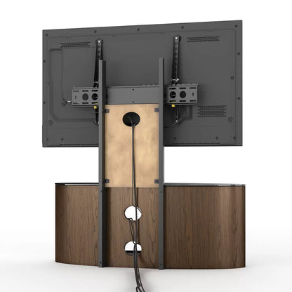 AVF Buckingham 1000 TV stand for TVs up to 65 inches with storage shelves, cable management, and modern stable design for living rooms