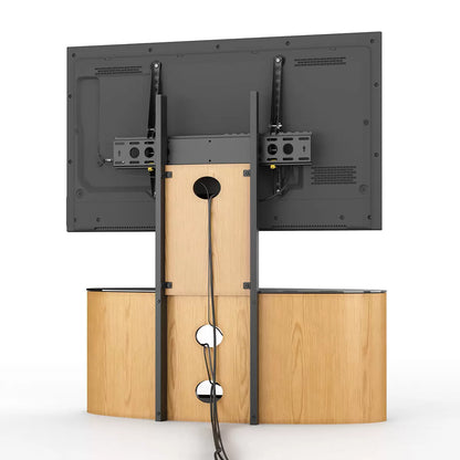 AVF Buckingham 1000 TV stand for TVs up to 65 inches with storage shelves, cable management, and modern stable design for living rooms
