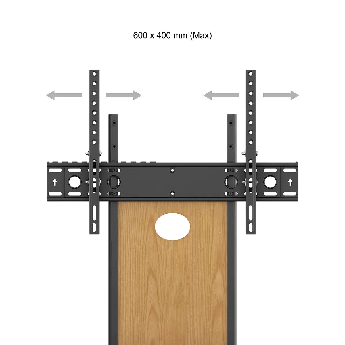 AVF Buckingham 1000 TV stand for TVs up to 65 inches with storage shelves, cable management, and modern stable design for living rooms