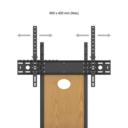 AVF Buckingham 1000 TV stand for TVs up to 65 inches with storage shelves, cable management, and modern stable design for living rooms