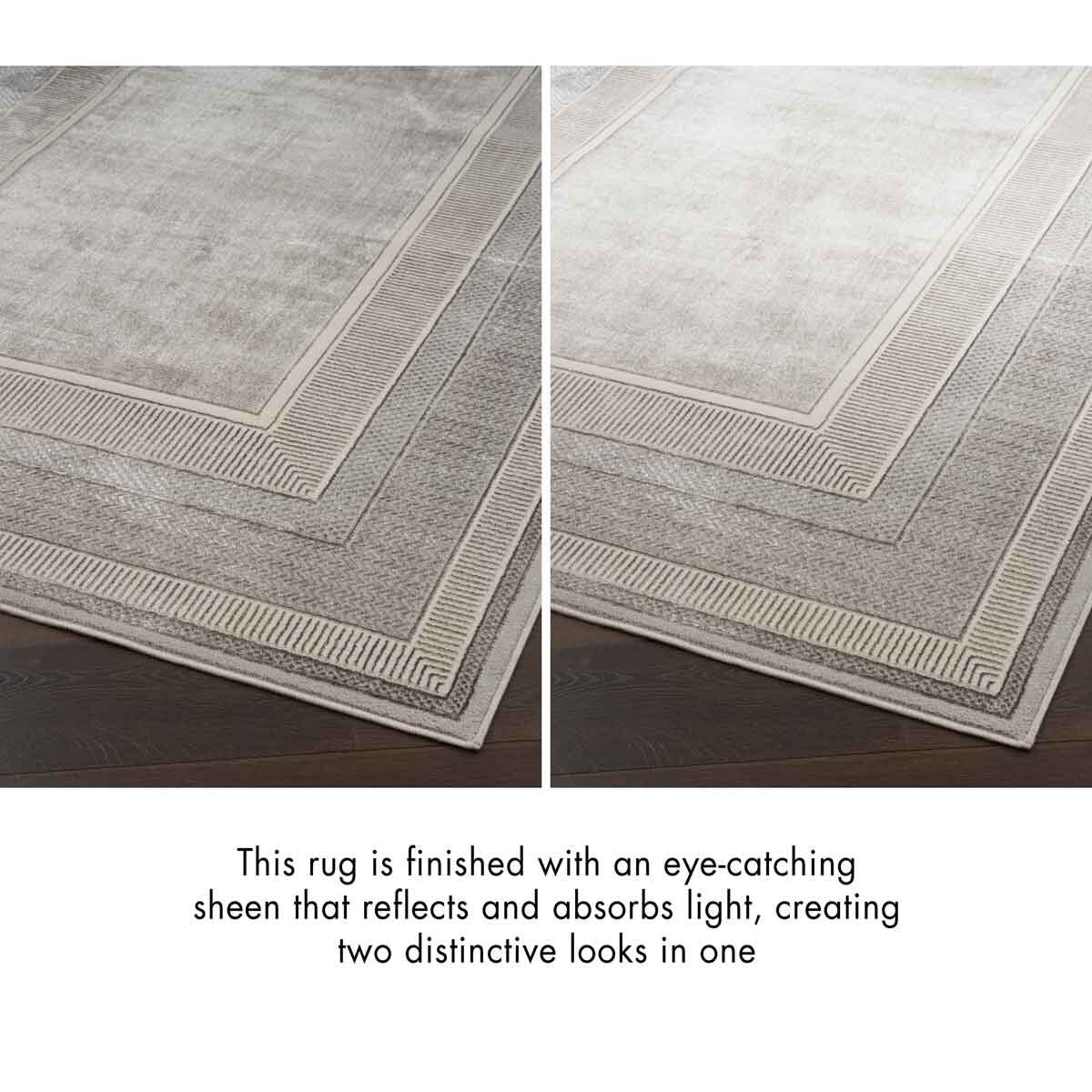 Glitz silver border runner – alternate view 3