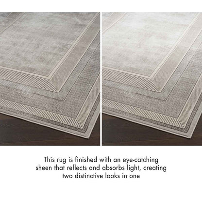 Glitz silver border runner – alternate view 3