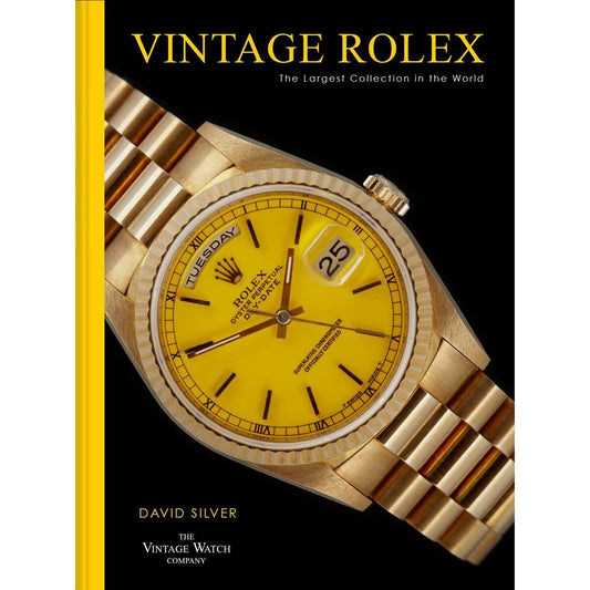 Vintage Rolex Hardback Book by David Silver