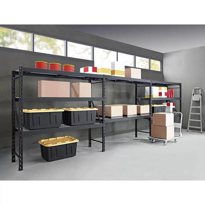 Gorilla 4 Tier 6ft x 6.4ft x 2ft Industrial Storage Rack | Heavy-Duty Bulk Storage | Commercial Garages and Warehouses