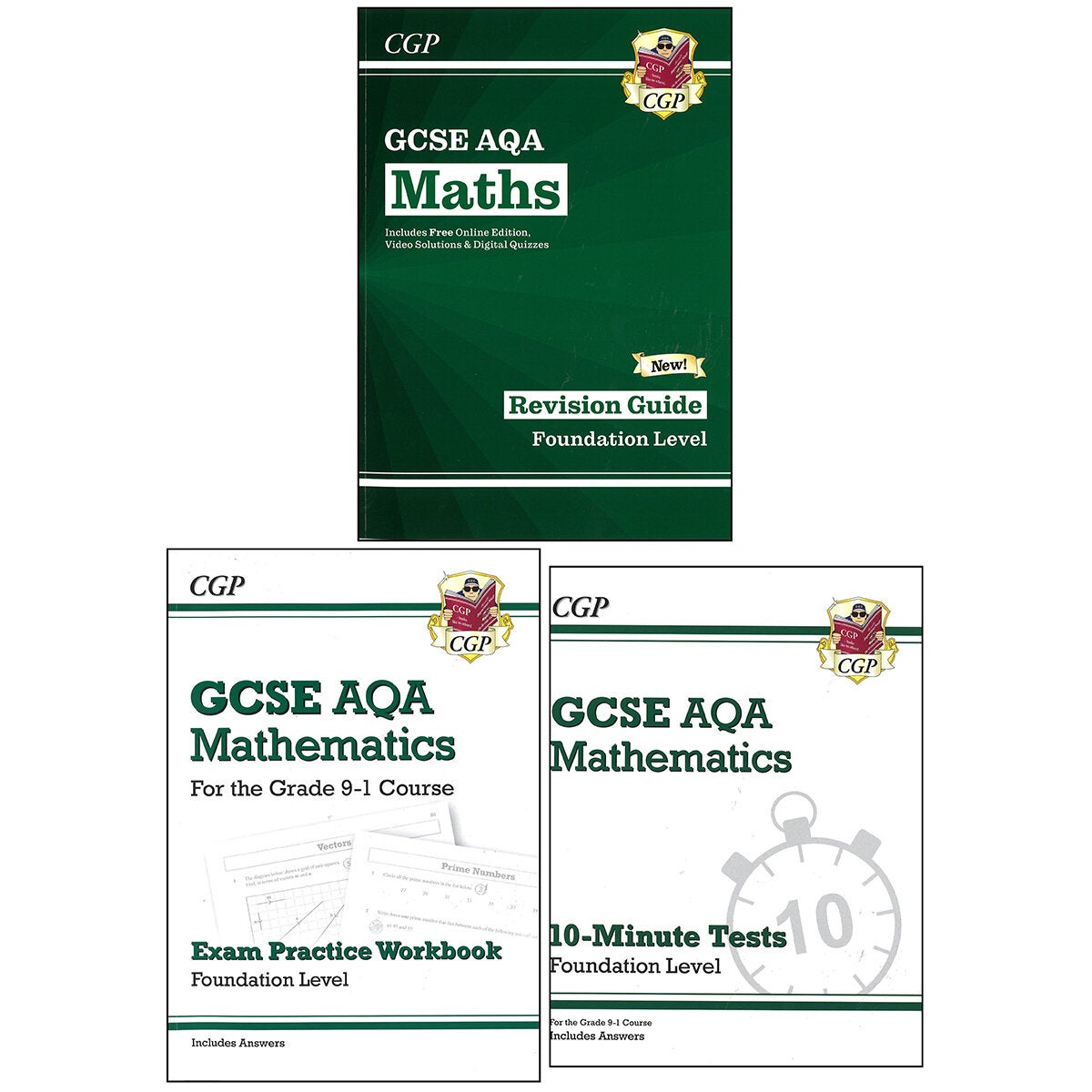 CGP GCSE 3 book pack – alternate view 3