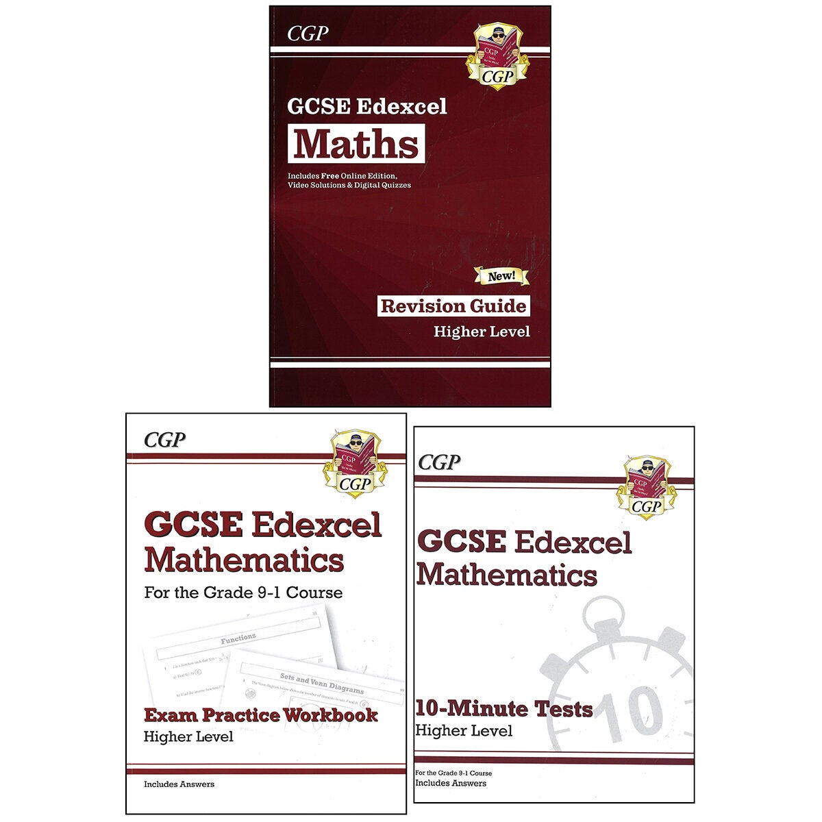 CGP GCSE 3 book pack – alternate view 4
