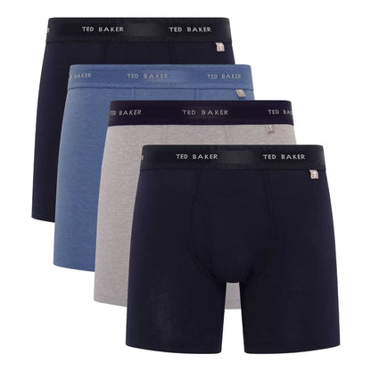 Ted Baker Men's Boxers, 4 Pack | Premium Comfort | Everyday Wear