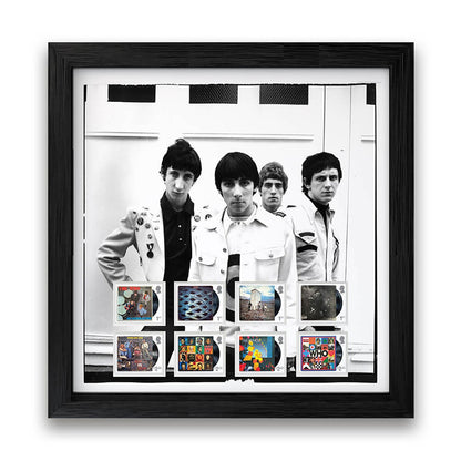 Royal Mail The Who framed stamp set of 8 stamps