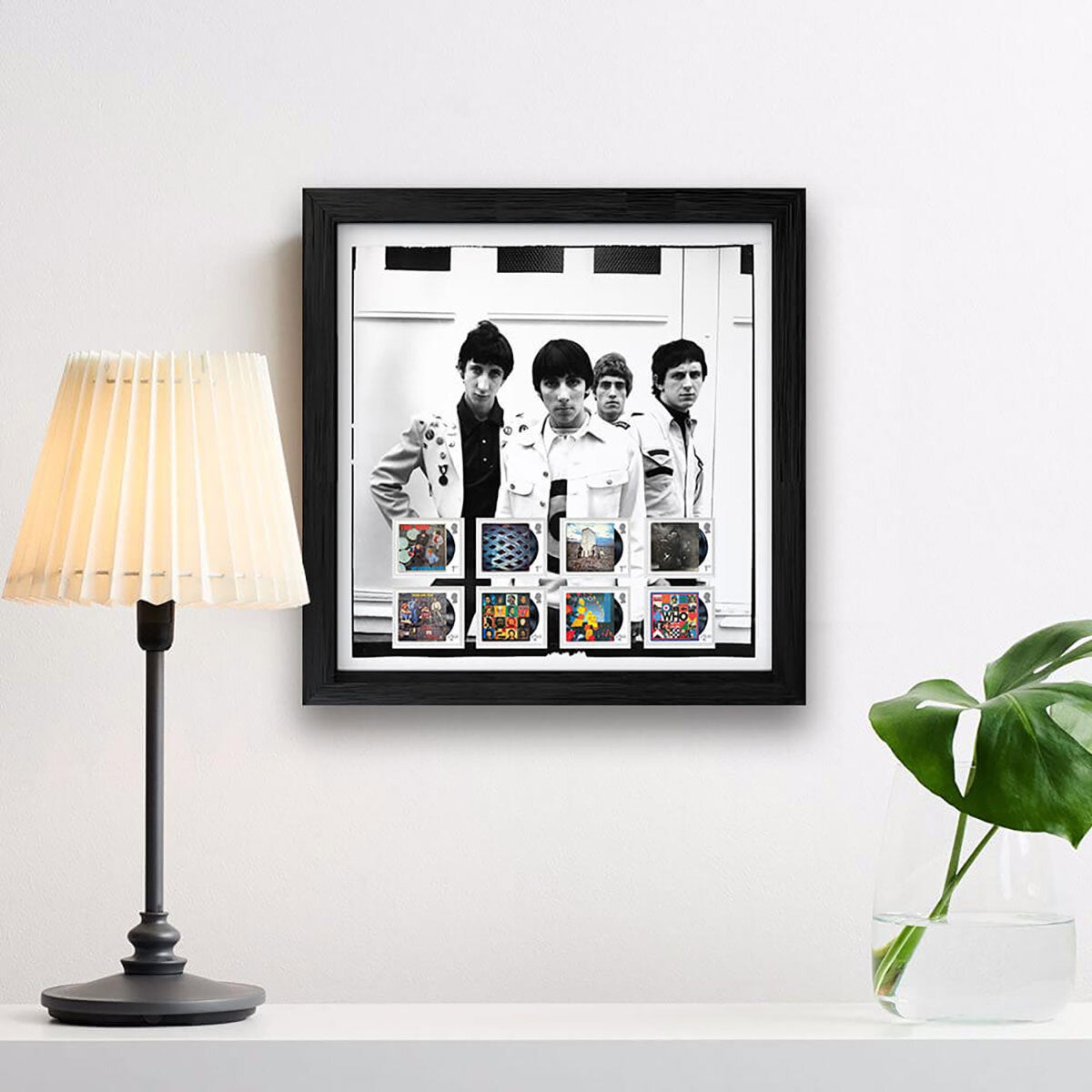 The Who framed stamp set – alternate view 2