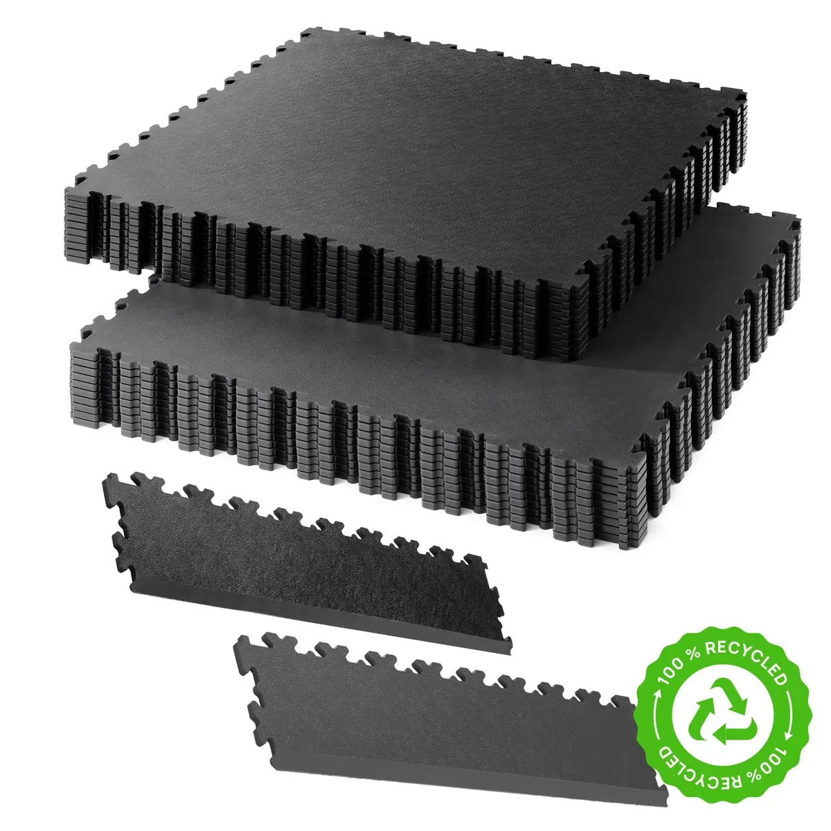 Klikflor RX500 7mm Recycled Garage Floor Bundle | Durable Interlocking Flooring | Garage and Workshop Renovations