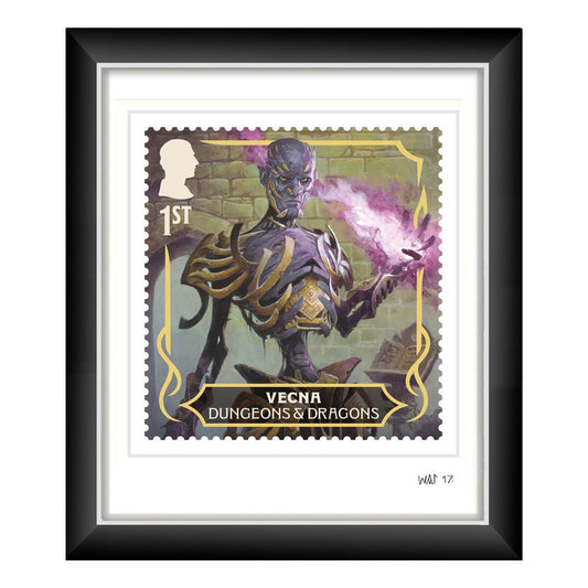Royal Mail Dungeons & Dragons limited edition framed Vecna print