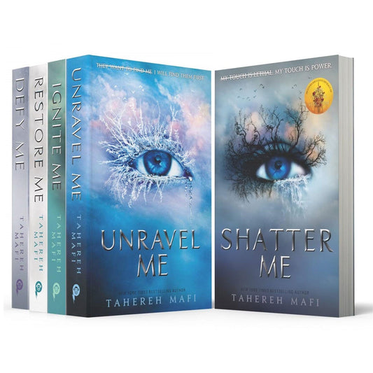 Tahereh Mafi Shatter Me 5 book paperback collection