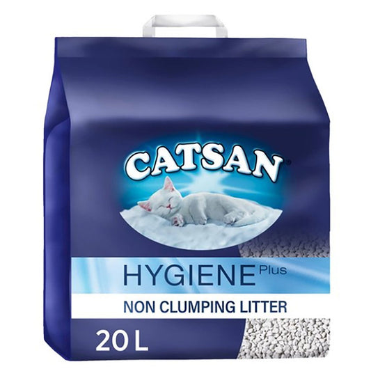 Catsan Hygiene non-clumping cat litter 20L