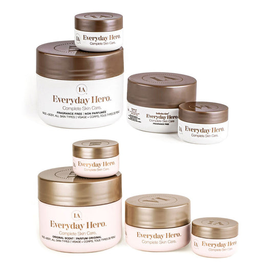 InfiniteAloe Getting Started Skin Care Kit, 4 jars of Complete Skin Care