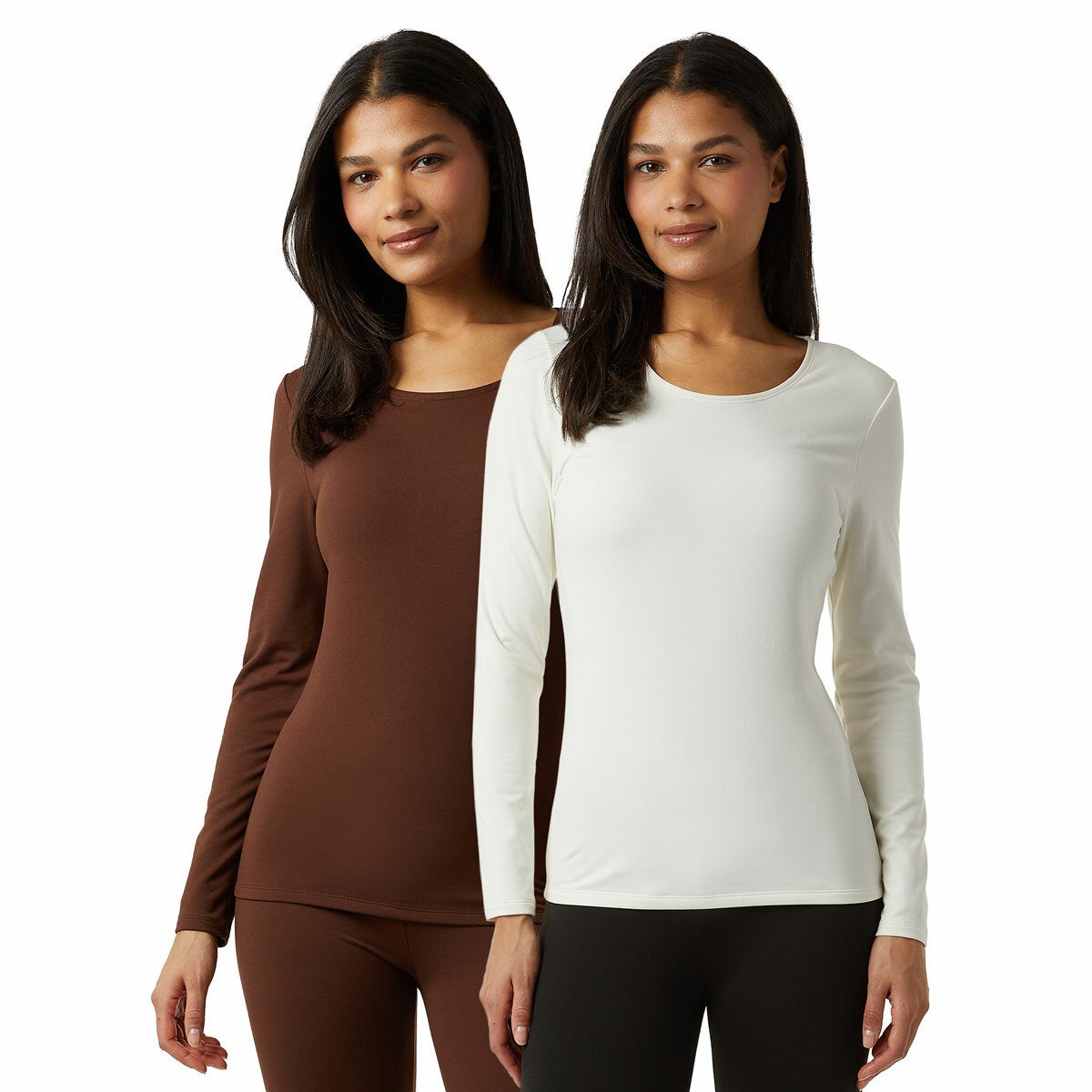 32 Degrees Heat women's Neo Plush base layer top, view 3